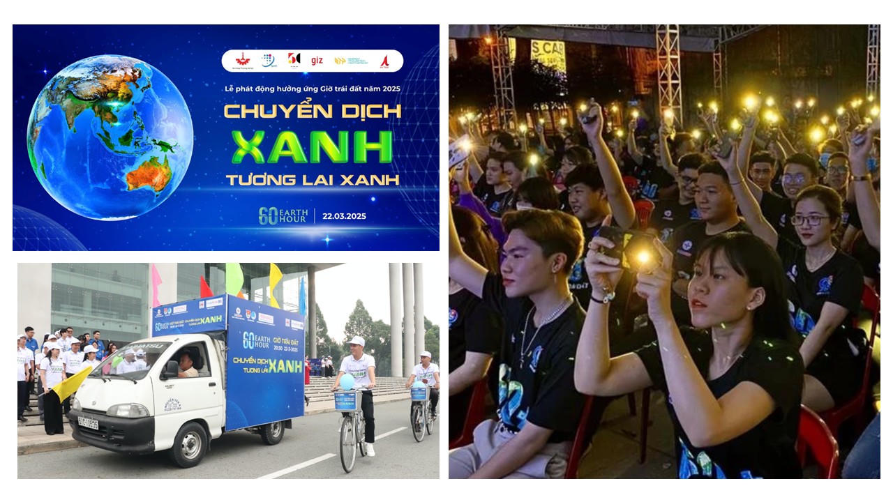 Tối nay, 22/3, hưởng ứng Giờ Trái đất để lan tỏa lối sống tiết kiệm năng lượng 