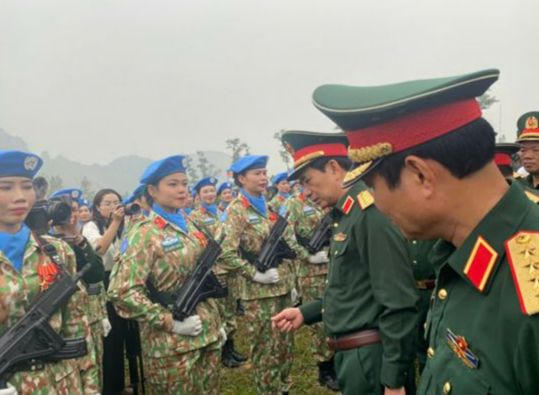 Hợp luyện diễu binh, diễu hành Lễ kỷ niệm 50 năm Ngày Giải phóng miền Nam: Bảo đảm thống nhất, trang nghiêm, thể hiện sức mạnh QĐND Việt Nam