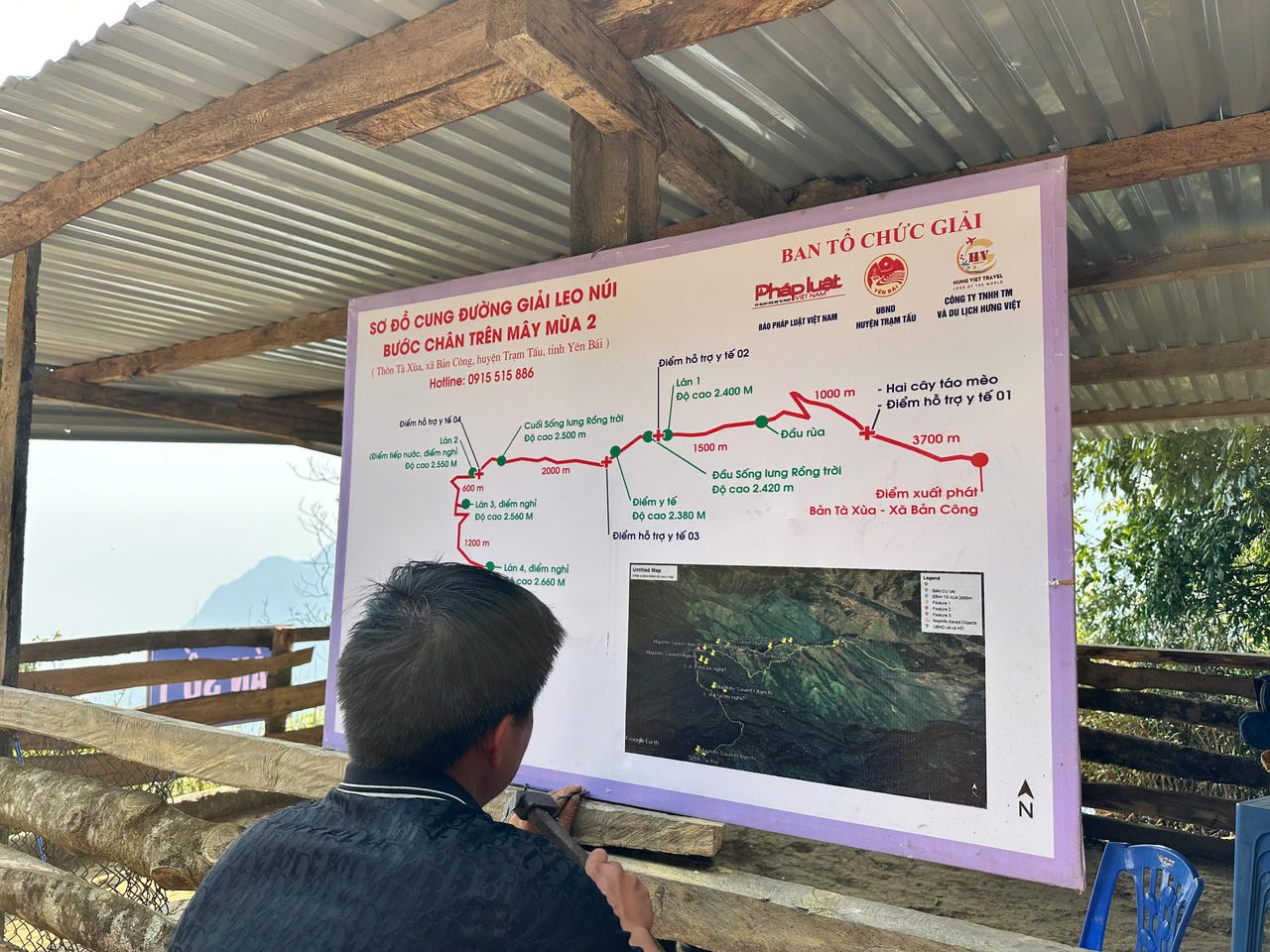 Hoàn thành công tác tiền trạm cho giải leo núi 'Bước chân trên mây' lần II - Chinh phục đỉnh Tà Xùa