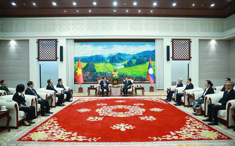 Thủ tướng Phạm Minh Chính dự Lễ truy điệu đồng chí Khamtay Siphandone