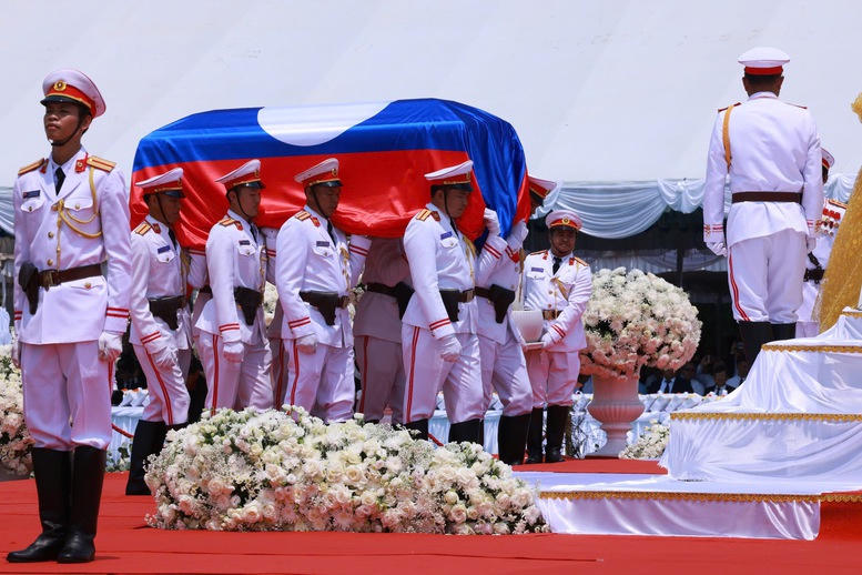 Thủ tướng Phạm Minh Chính dự Lễ truy điệu đồng chí Khamtay Siphandone