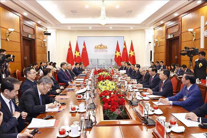 Tổng Bí thư Tô Lâm hội đàm với Tổng Bí thư, Chủ tịch nước Trung Quốc Tập Cận Bình