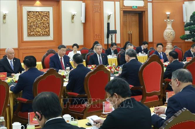 Tổng Bí thư Tô Lâm hội đàm với Tổng Bí thư, Chủ tịch nước Trung Quốc Tập Cận Bình