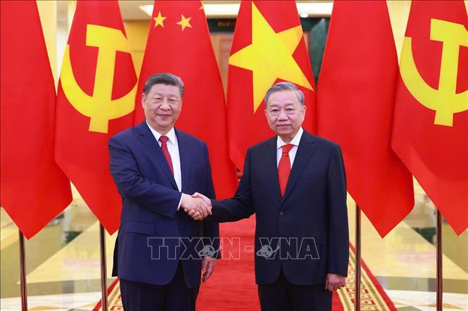 Tổng Bí thư Tô Lâm hội đàm với Tổng Bí thư, Chủ tịch nước Trung Quốc Tập Cận Bình