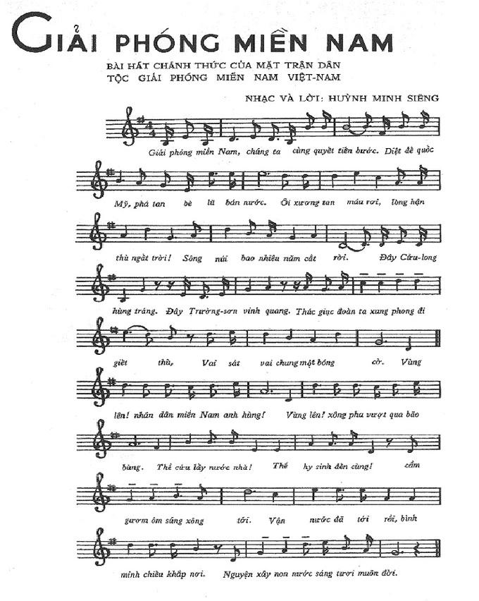 Trường tồn sức sống những khúc ca giải phóng