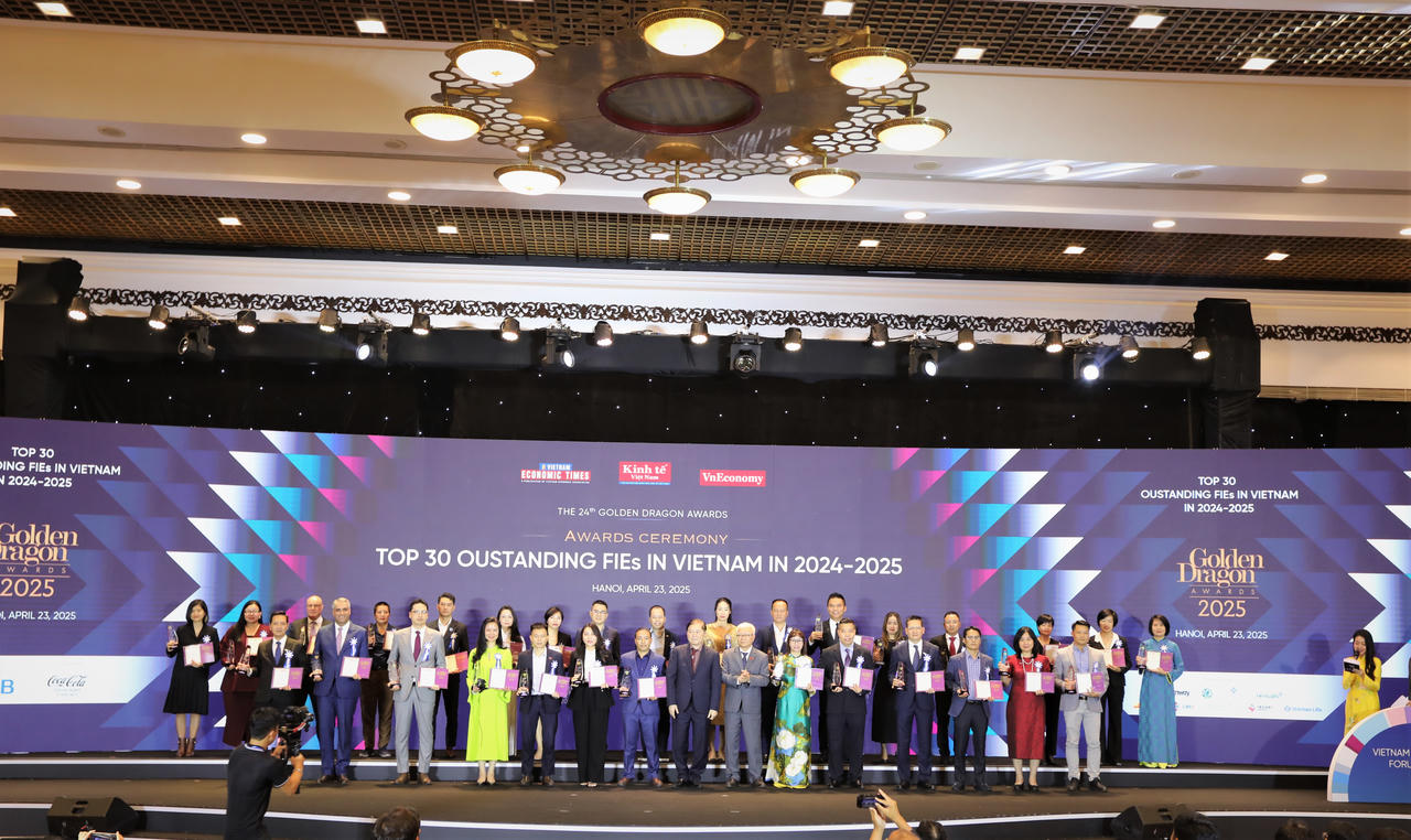 Vedan Việt Nam nhận Giải thưởng Rồng Vàng 2025