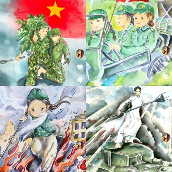 Nghệ thuật hun đúc tự hào dân tộc của giới trẻ