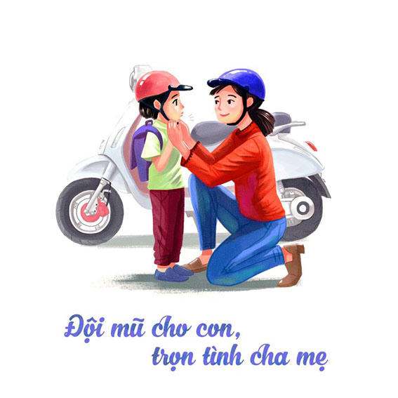 'Lá chắn sinh mệnh' cho trẻ em khi tham gia giao thông