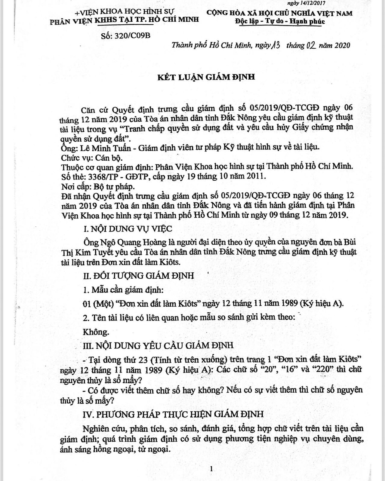 Nghi vấn cấp nhầm đất tại Gia Nghĩa (Đắk Nông): Nguyên đơn đề nghị xem xét lại căn cứ đình chỉ xử phúc thẩm