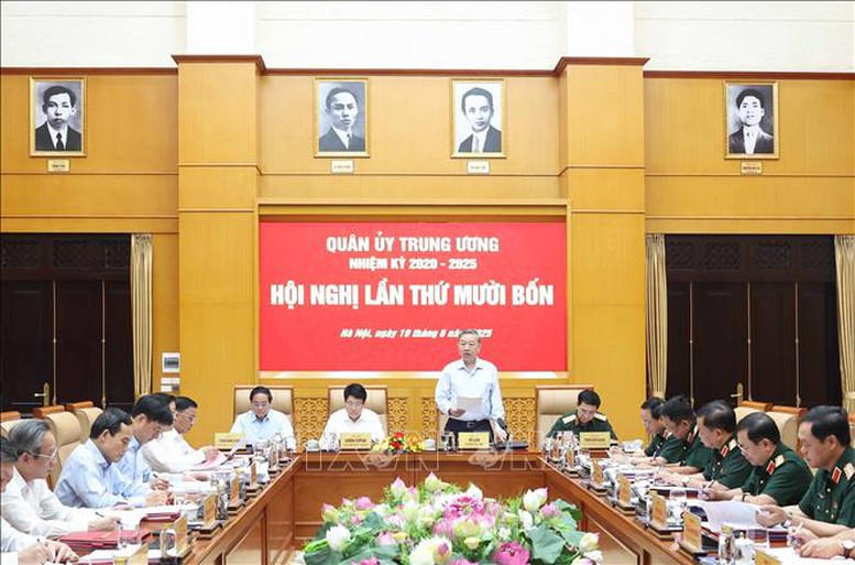 Tổng Bí thư Tô Lâm chủ trì Hội nghị Quân ủy Trung ương lần thứ 14