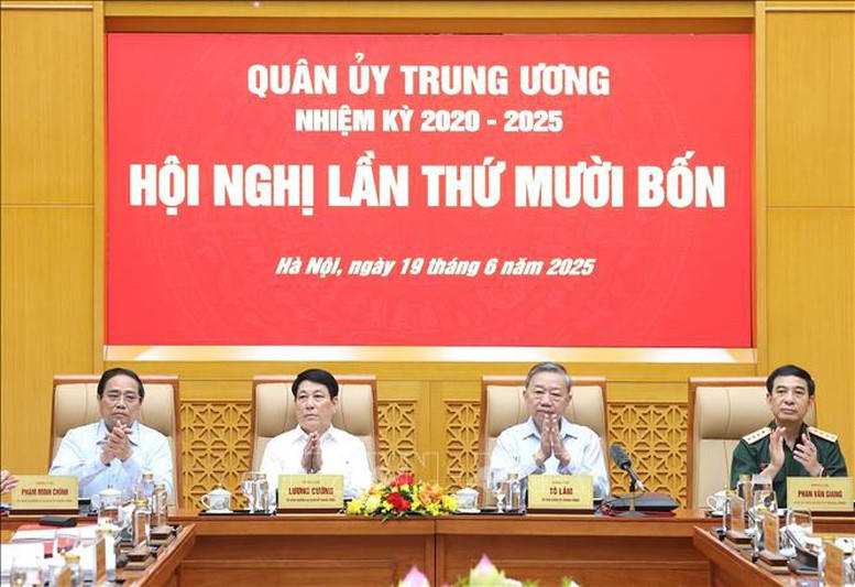 Tổng Bí thư Tô Lâm chủ trì Hội nghị Quân ủy Trung ương lần thứ 14