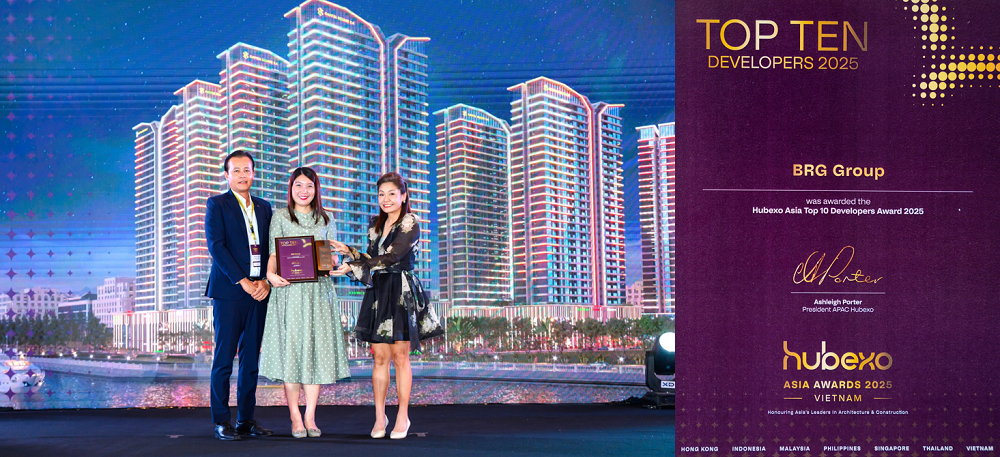 Tập đoàn BRG - ‘Top 10 nhà phát triển Bất động sản hàng đầu 2025’