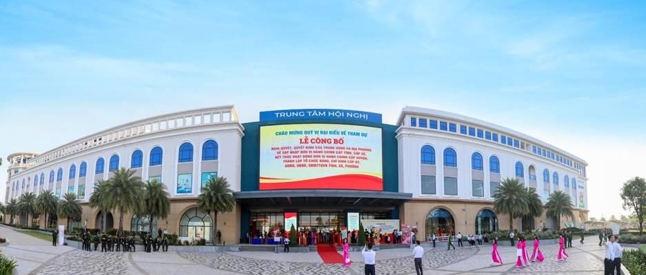 Aqua City được lựa chọn là địa điểm tổ chức Lễ công bố Nghị quyết về sáp nhập tỉnh Đồng Nai