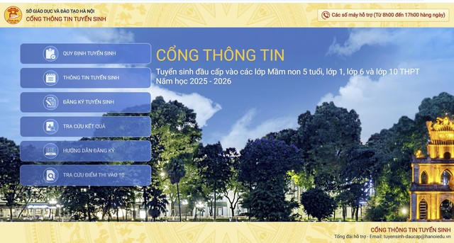 Hà Nội bắt đầu tuyển sinh đầu cấp từ ngày mai, 1/7