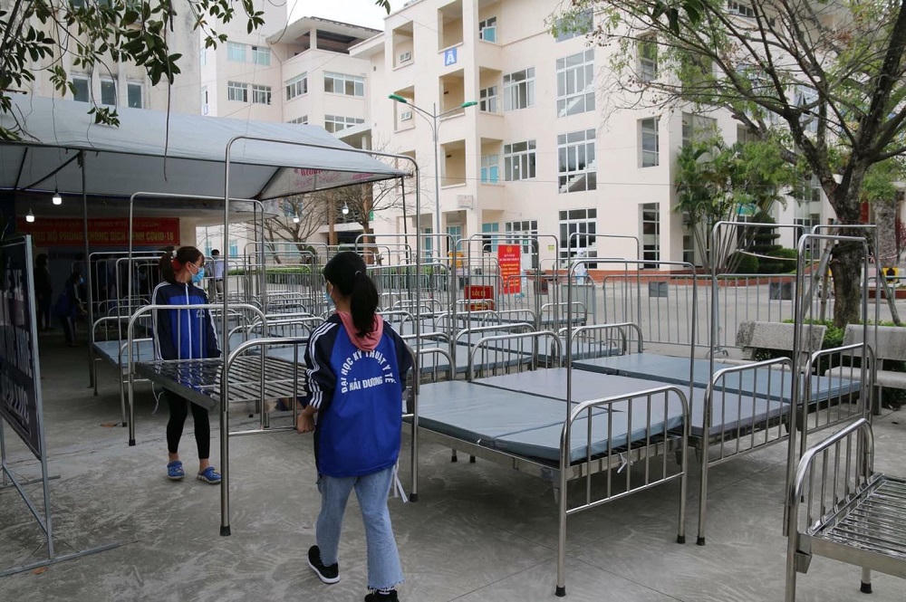 Bệnh viện dã chiến số 2 Hải Dương nâng công suất lên 600 giường bệnh sẵn sàng đưa vào hoạt động