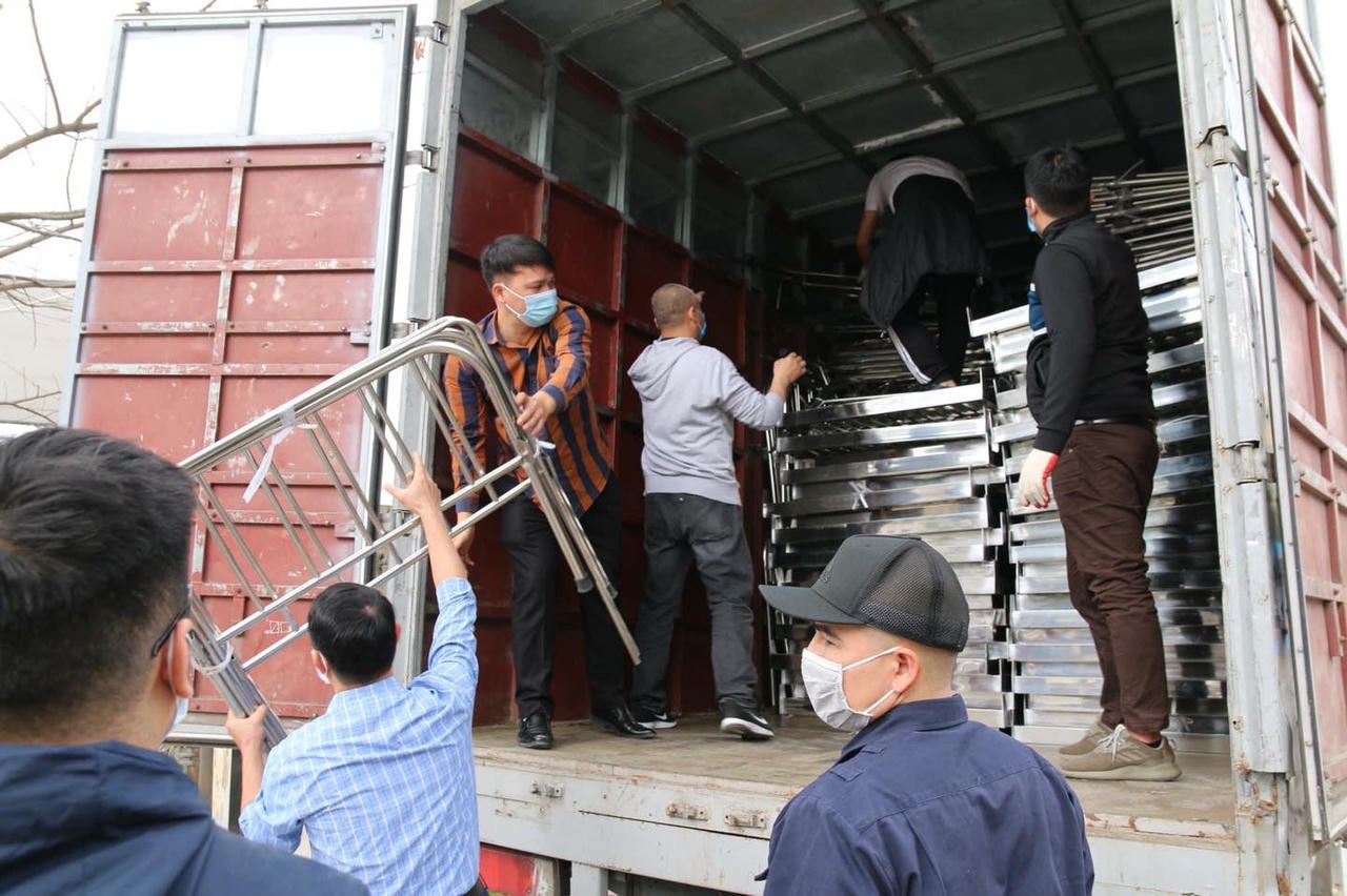 Bệnh viện dã chiến số 2 Hải Dương nâng công suất lên 600 giường bệnh sẵn sàng đưa vào hoạt động