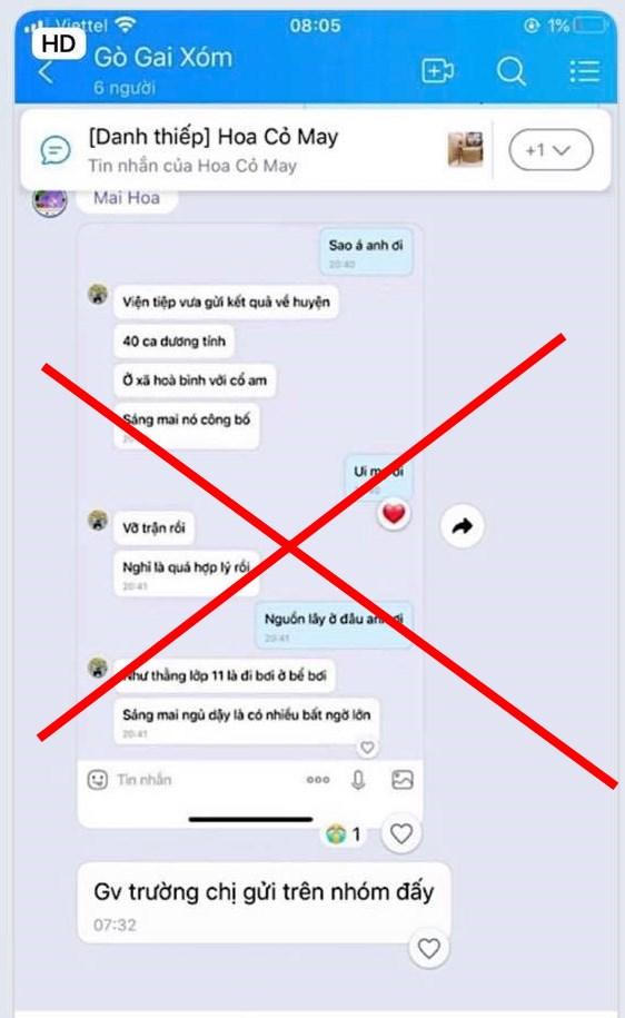 Hải Phòng phản hồi về thông tin 40 ca dương tính ở huyện Vĩnh Bảo