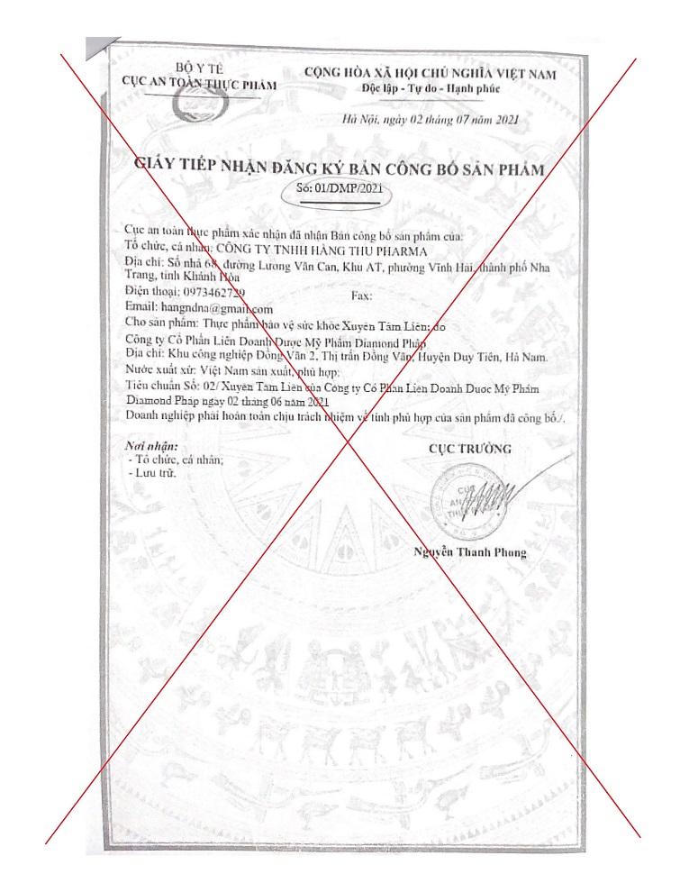 Cảnh báo việc 'nổ' thực phẩm chức năng hỗ trợ điều trị COVID-19