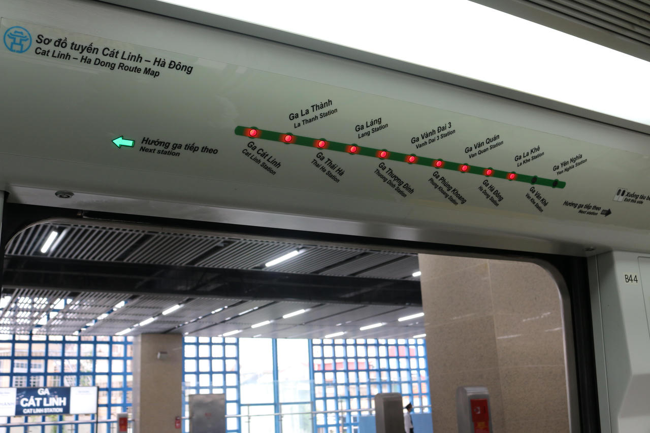 Trải nghiệm đi tàu đường sắt Cát Linh - Hà Đông