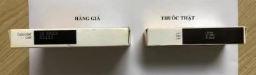 Thông báo về sản phẩm thuốc nghi giả nhãn hiệu