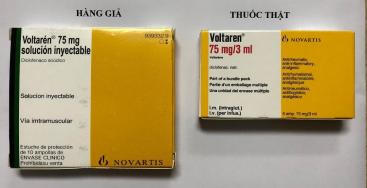 Thông báo về sản phẩm thuốc nghi giả nhãn hiệu