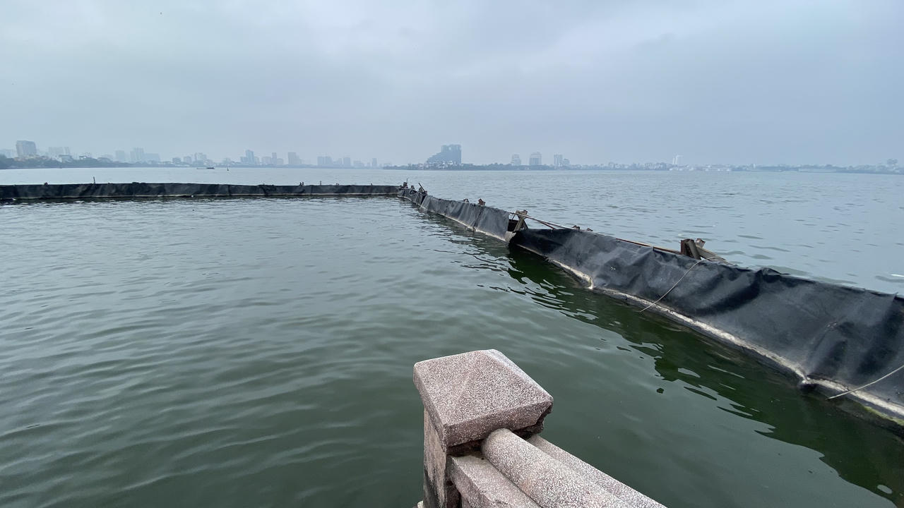 Khu thí điểm xử lý nước thải ở Hồ Tây sau nhiều năm bây giờ ra sao? 