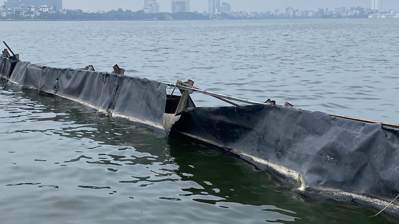 Khu thí điểm xử lý nước thải ở Hồ Tây sau nhiều năm bây giờ ra sao? 