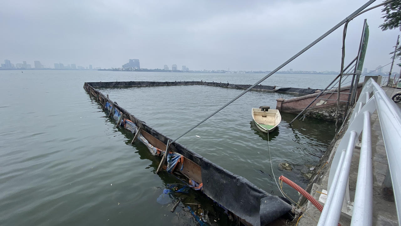 Khu thí điểm xử lý nước thải ở Hồ Tây sau nhiều năm bây giờ ra sao? 