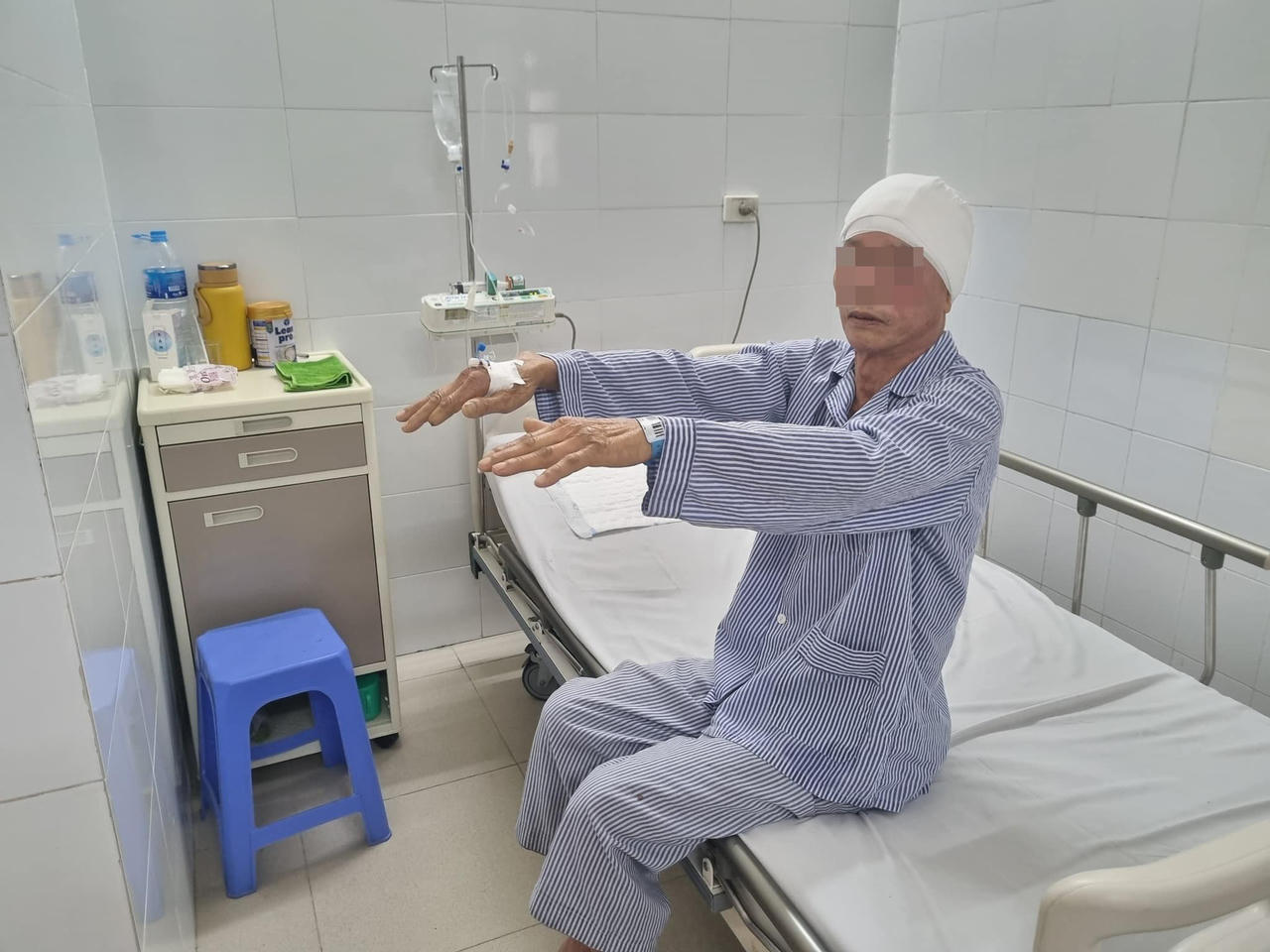 Nguy kịch sau cú ngã, người đàn ông được cứu thoát ‘cửa tử’ 