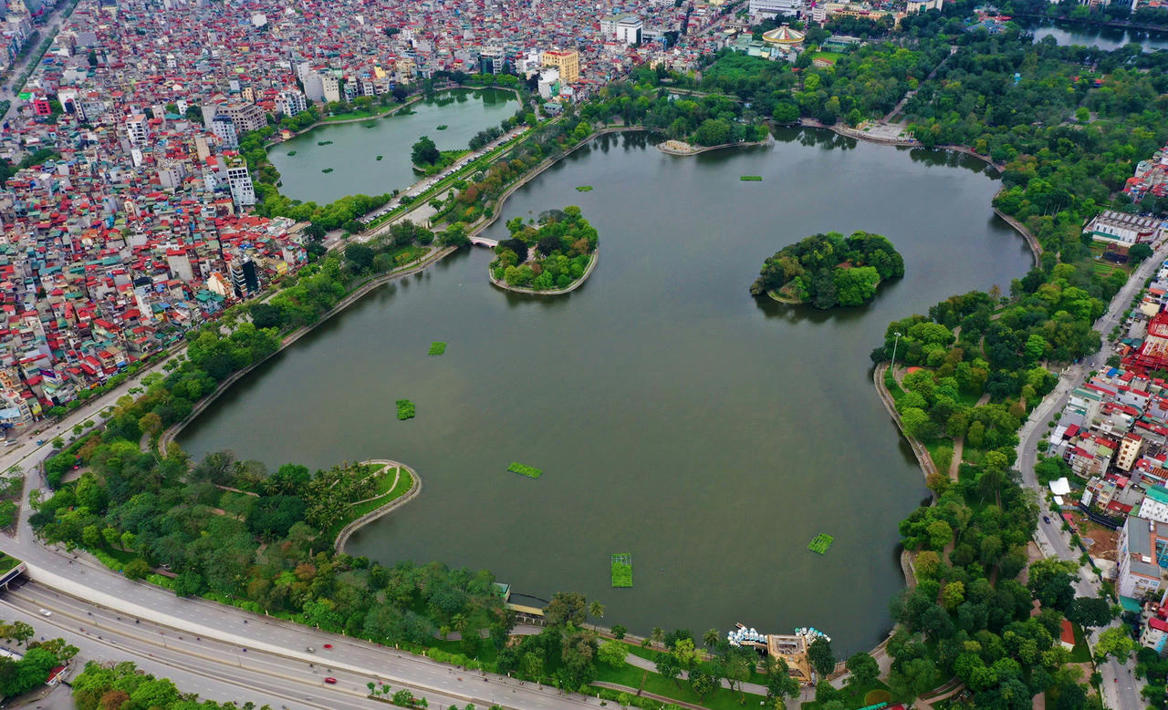 Loạt 'rừng cây' xinh xắn trong lòng Hà Nội 