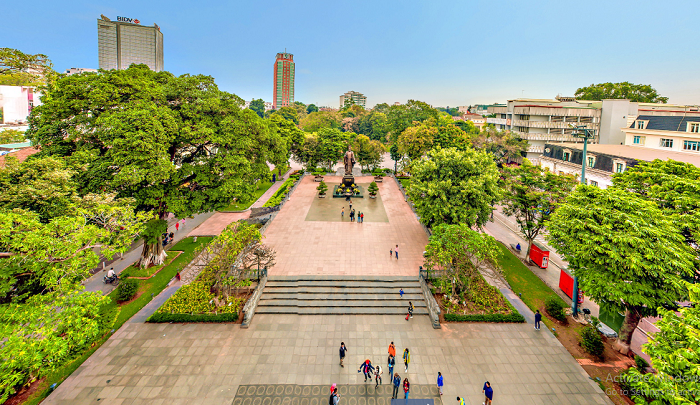 Loạt 'rừng cây' xinh xắn trong lòng Hà Nội 