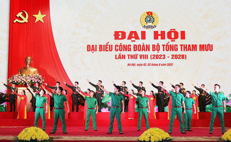 Khai mạc Đại hội đại biểu Công đoàn Bộ Tổng Tham mưu lần thứ VIII (2023 - 2028)