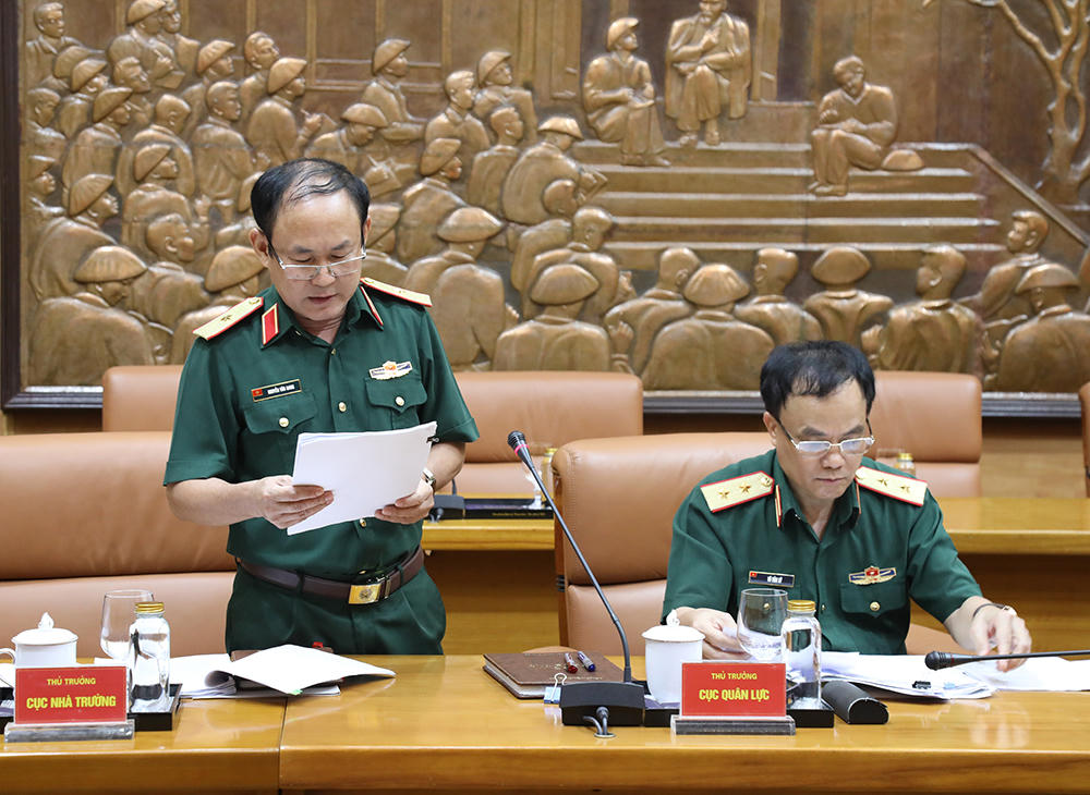 Đại tướng Phan Văn Giang chủ trì Hội nghị Thường vụ Quân ủy Trung ương