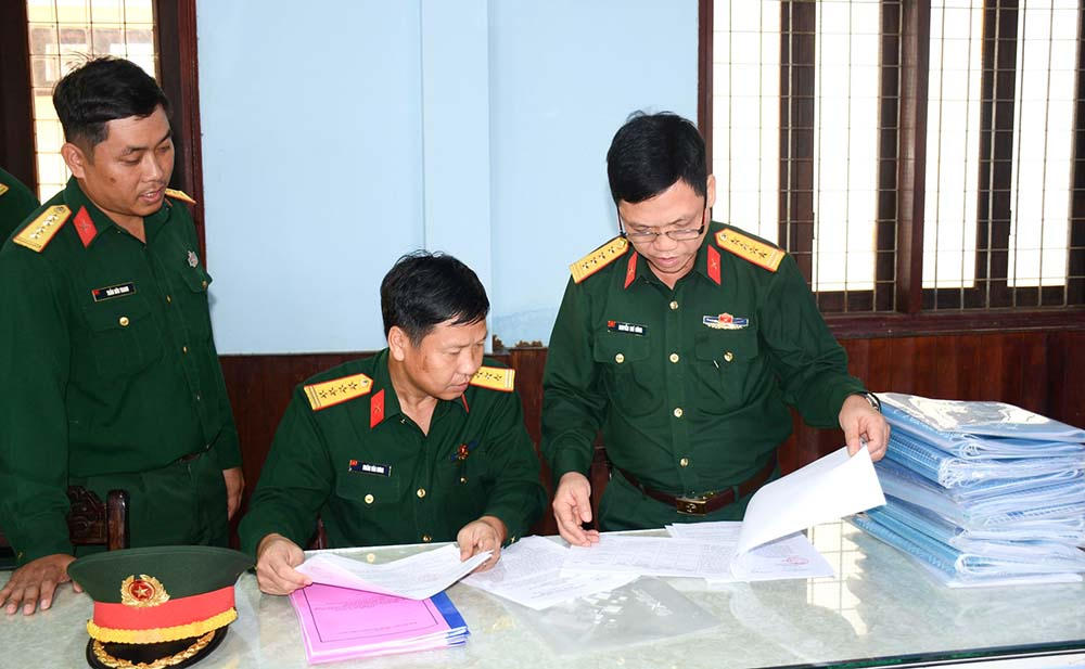 Bộ Quốc phòng kiểm tra toàn diện tại một số đơn vị miền Trung