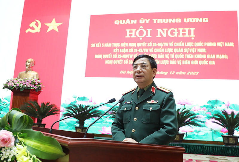 Quân ủy Trung ương sơ kết 5 năm thực hiện các nghị quyết, kết luận về chiến lược quân sự, quốc phòng