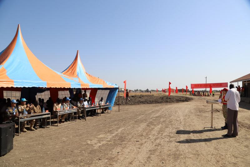 Nhiều hoạt động hướng tới kỷ niệm 79 năm Ngày thành lập Quân đội nhân dân Việt Nam tại Phái bộ UNISFA