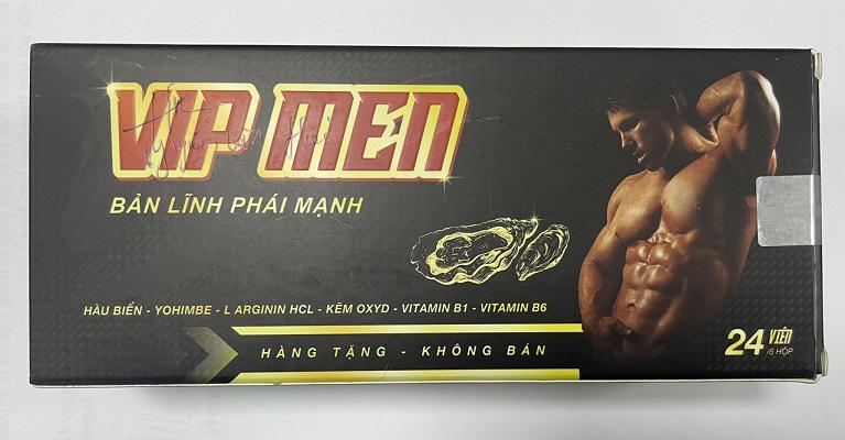 Thu hồi sản phẩm VIP MEN cải thiện sinh lý nam giới