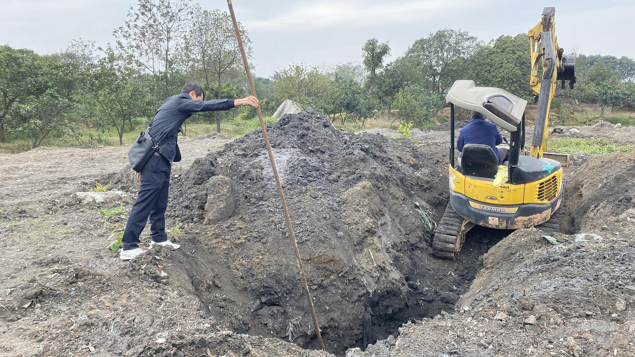 Phát hiện địa điểm nghi vấn san lấp, đổ thải trái phép tại Bắc Ninh 