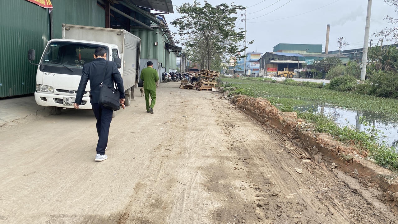 Phát hiện địa điểm nghi vấn san lấp, đổ thải trái phép tại Bắc Ninh 