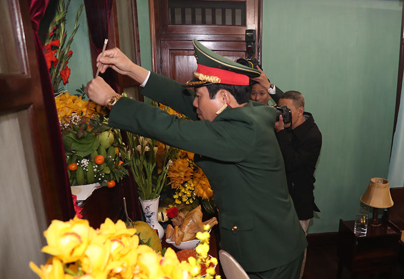 Thượng tướng Nguyễn Tân Cương chủ trì Hội nghị Giao ban trực tuyến và chúc Tết toàn quân