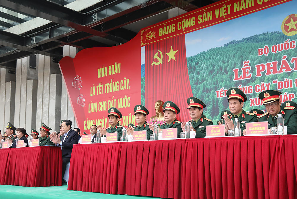 Bộ Quốc phòng phát động “Tết trồng cây đời đời nhớ ơn Bác Hồ”