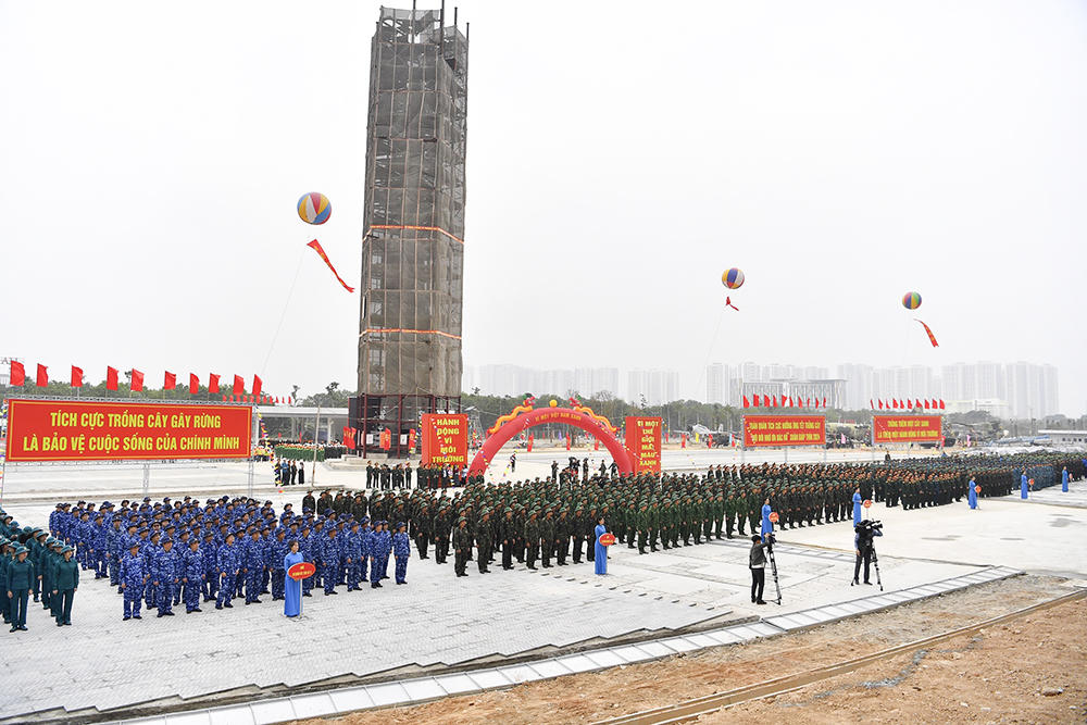 Bộ Quốc phòng phát động “Tết trồng cây đời đời nhớ ơn Bác Hồ”