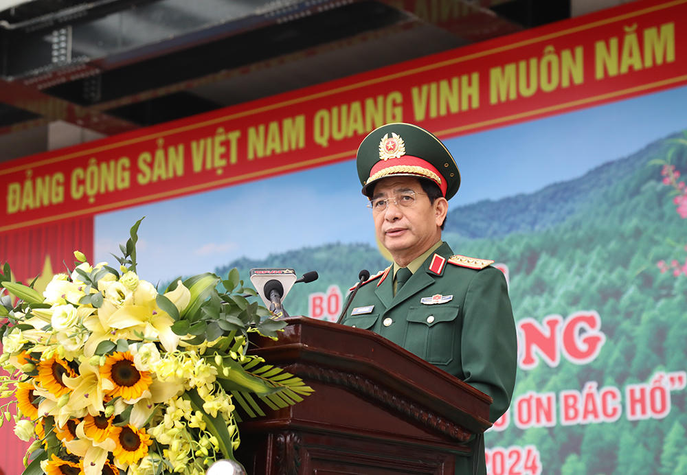 Bộ Quốc phòng phát động “Tết trồng cây đời đời nhớ ơn Bác Hồ”