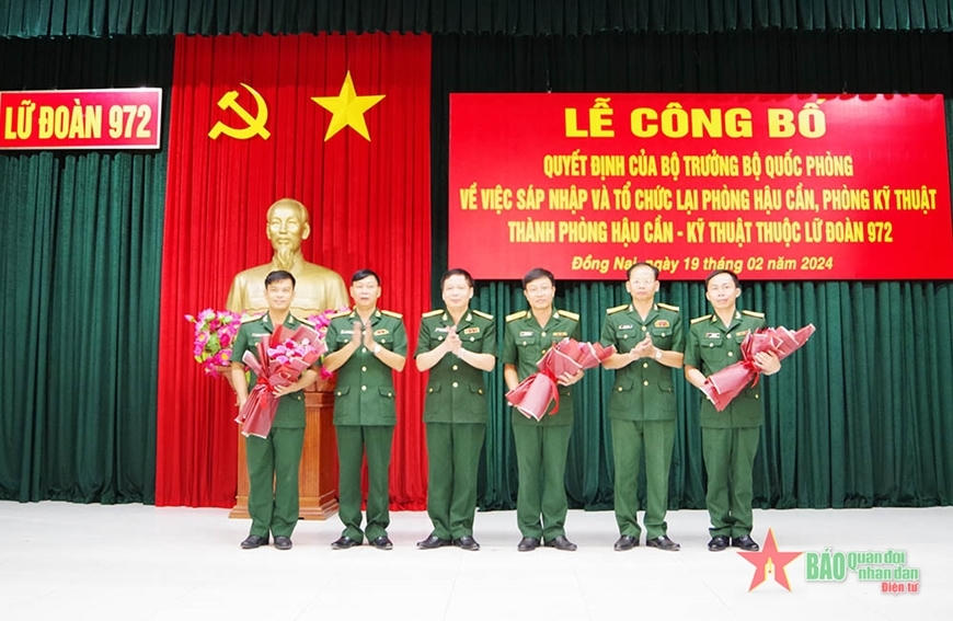 Giải thể, sáp nhập, tổ chức lại, thành lập mới các đơn vị thuộc 3 Lữ đoàn