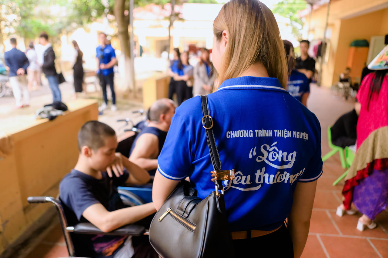 Những hình ảnh ấm áp của hành trình thiện nguyện “Sống yêu thương”
