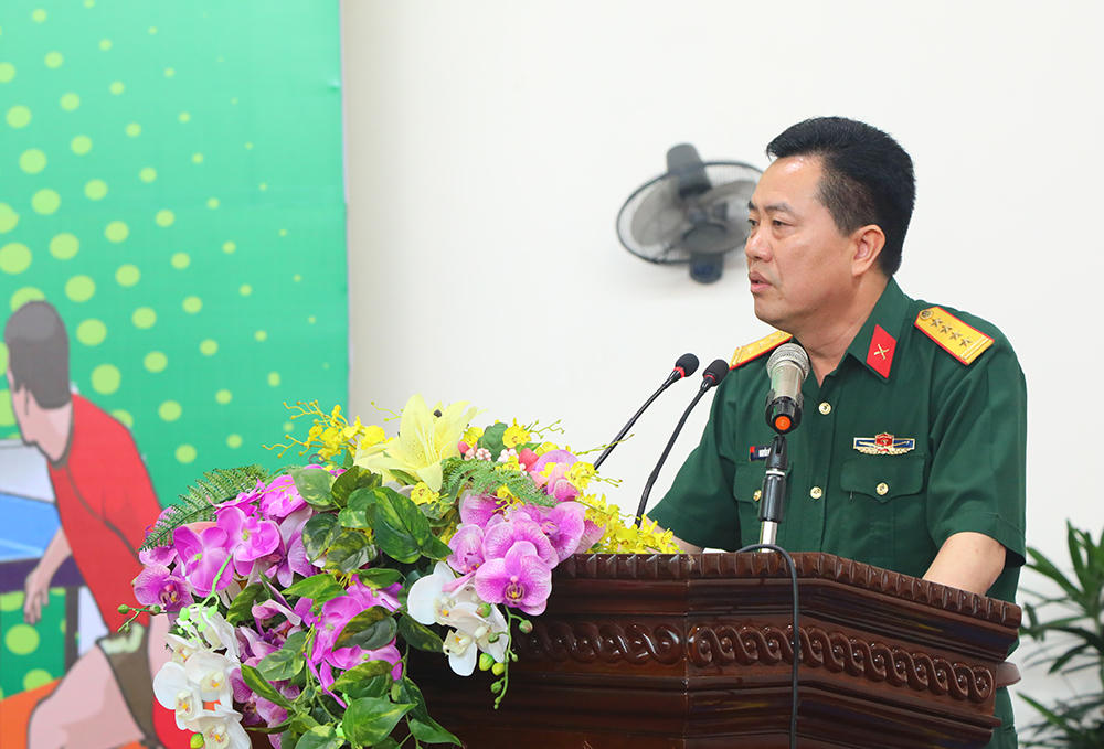 Bộ Tổng Tham mưu khai mạc Hội thao thể dục thể thao môn cầu lông, bóng bàn năm 2024