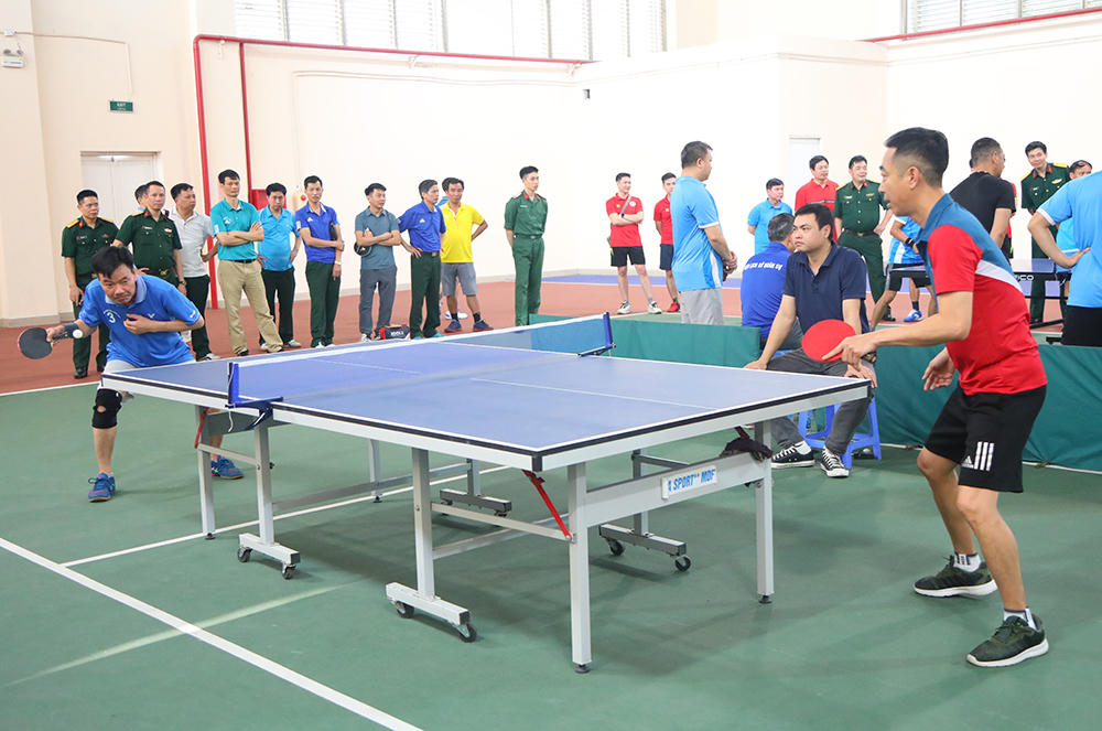 Bộ Tổng Tham mưu khai mạc Hội thao thể dục thể thao môn cầu lông, bóng bàn năm 2024