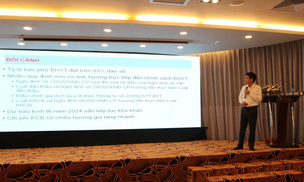 Tập huấn nghiệp vụ thực hiện chính sách BHYT năm 2024 