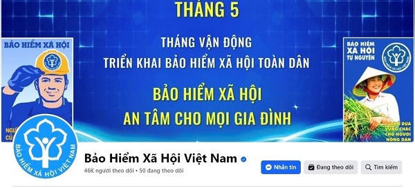 Facebook chính thức cấp tích xanh cho 53 trang Fanpage của BHXH tỉnh, thành phố trên cả nước 