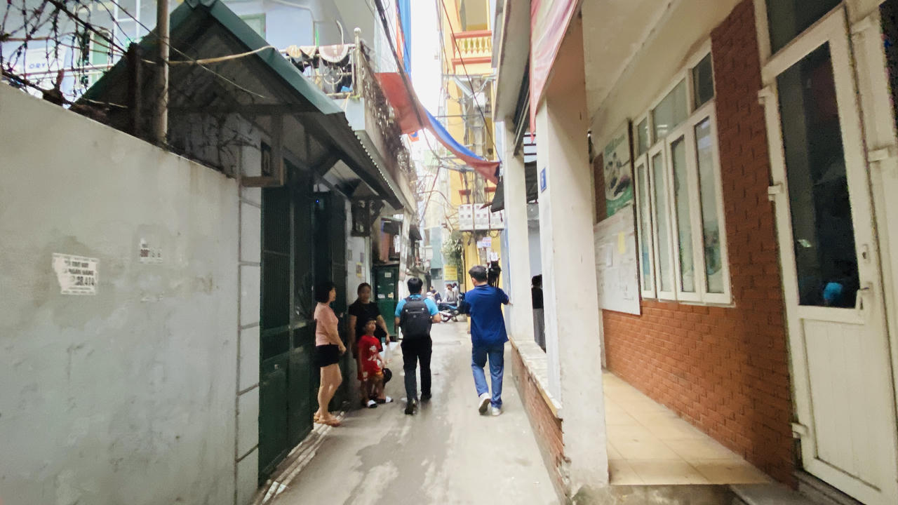 Hiện trường vụ cháy đặc biệt nghiêm trọng tại ngõ 119 Trung Kính, Cầu Giấy 